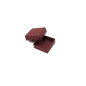 Burgundy 2-PC Small Square Gift Box from Cardboard