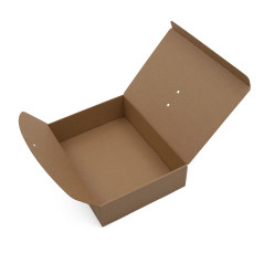 Brown Kraft Box with Ribbon Closure