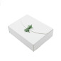 White Box with Ribbon Closure