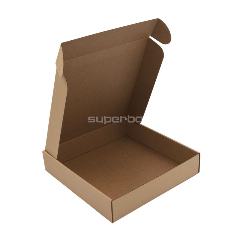 Brown Square Box Depth of 5.5 cm