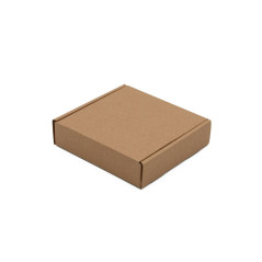 Brown Low Height Square Box Depth of 3 cm for Shipping