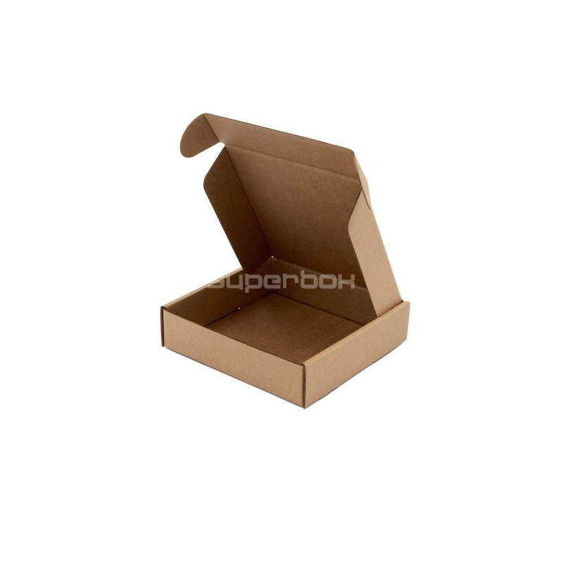 Brown Low Height Square Box 3 cm of Depth