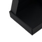 Black Low Height Square Mini Box