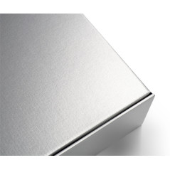 Metallic Silver Box