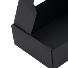 Black A5 Format Gift Box with Window