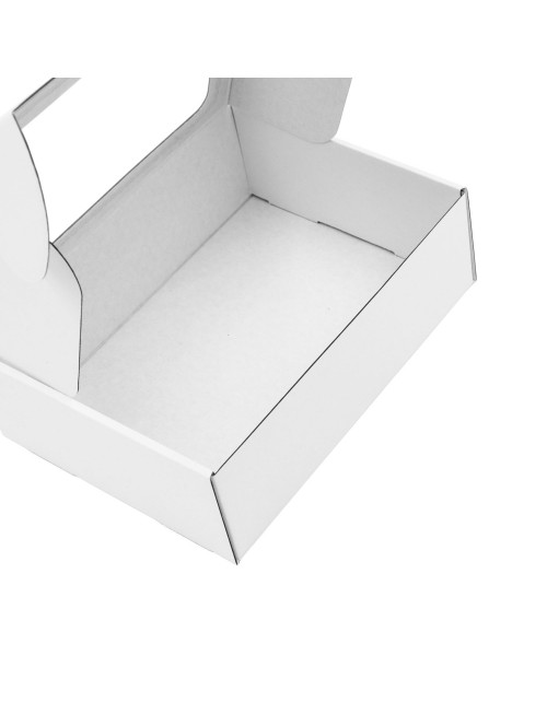 Balta A5 formāta dāvanu kaste