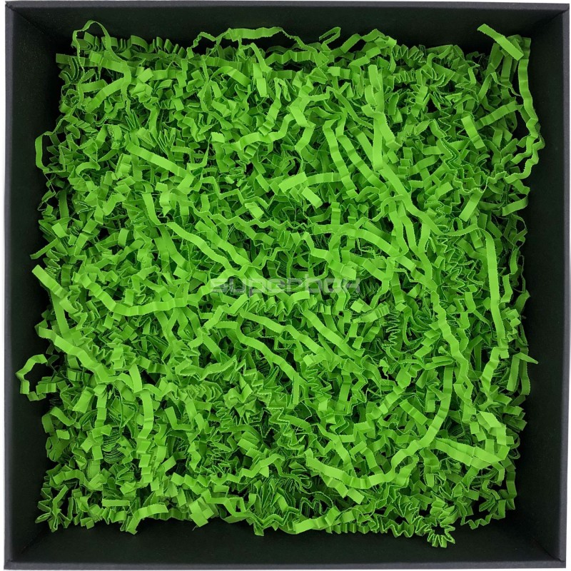 Rigid Light Green Shredded Paper - 4 mm, 1 kg