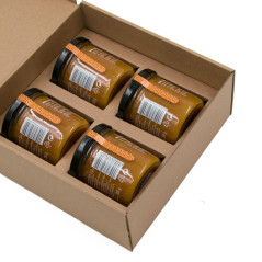 Brown Insert for 4 Honey Jars in a 32485 Box