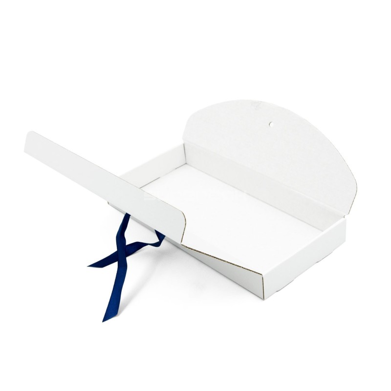 White Ribbon Closure Envelope for Packing Greeting Card and Money