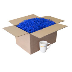 Dark Blue Shredded Paper, 1 kg