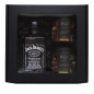 Black Large Square PREMIUM Gift Box with Stripes