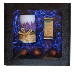 Black Large Square Gift Box