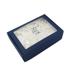 Blue Gift Box with Window