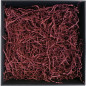 Rigid Maroon Shredded Paper - 2 mm, 1 kg