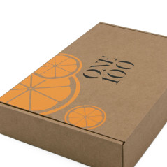 Brown Rectangular Gift Box