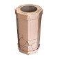 Corrugated Cardboard Recycling Bin for PAPER