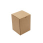 Brown Oblong Shipping Box for Cosmetics