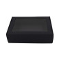 Black A4 Size Gift Box with Window