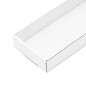 White Narrow Tray for Gift Sets, 23 cm Long