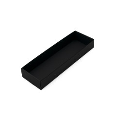 Black Long Tray for Packing Gift Sets, Length of 26.5 cm