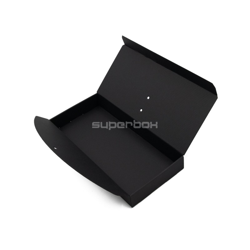 Black Oblong Box with Ribbon