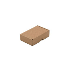 Brown Box for Packing Small Items Closed