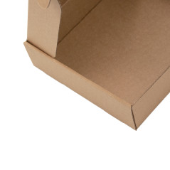 Brown Quick-Closing Shipping Box for Cosmetics