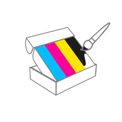 Образец с печатью CMYK