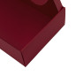 Extended Cherry Red Gift Box for Bottle