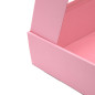 Big Pink Gift Box with Clear PVC Window