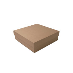 Brown folded box