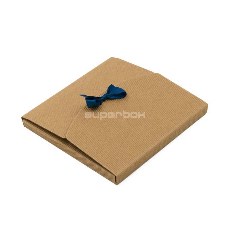 Eco Brown Small Envelope Open Wave For Souvenirs