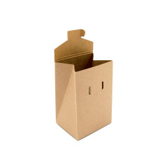 Brown Box For Packing Jewelry, Height of 12 cm