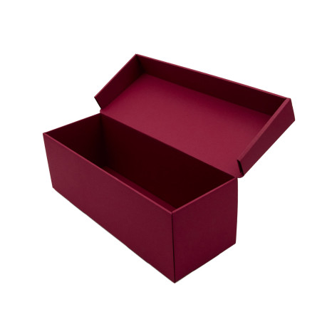 Flip Lid Horizontal Cherry Red Gift Box