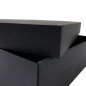 Large Black Square Gift Box, 14 cm Height