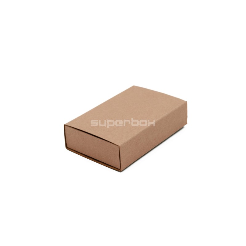 Brown Eco Matchbox Type Gift Box