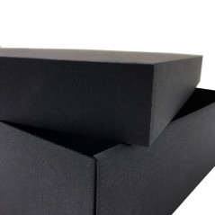 Large Black Square Box