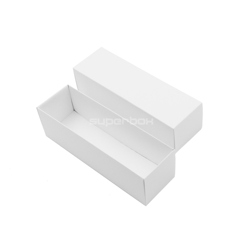 White Bottom-Lid Decorative Cardboard Box for Cookies