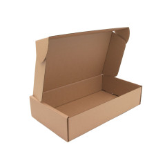 Quick-close Shipping Box made of 3 mm Corrugated Cardboard