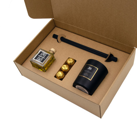 Brūns gofrētā kartona ieliktnis L izmērā