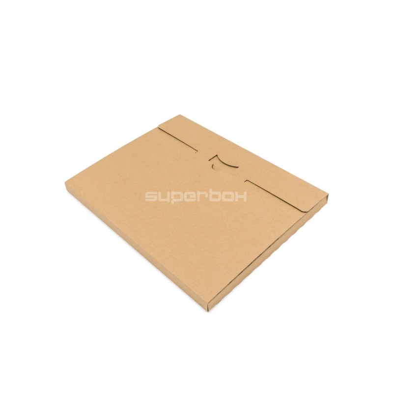 Brown A4 Corrugated Envelope of Height 1.5 cm