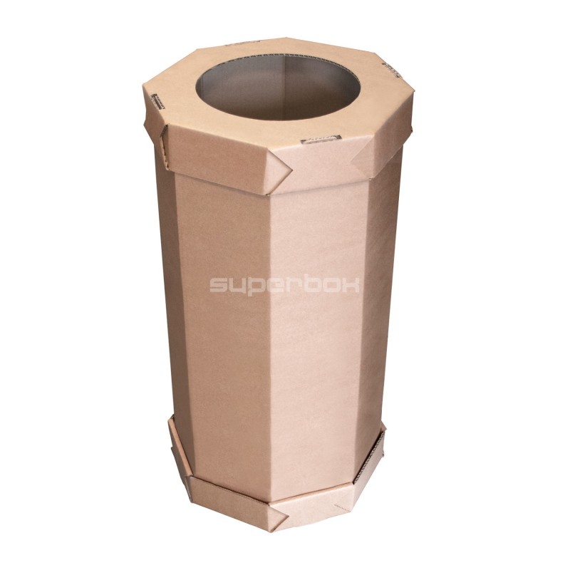 Waste Sorting Cardboard Bin