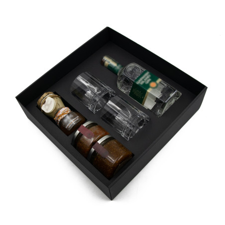 Black XL Size Corrugated Cardboard Insert for Box