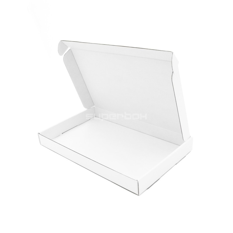 Small White Flat Box