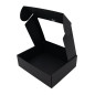 Solid Black Box With Window, 9 cm High