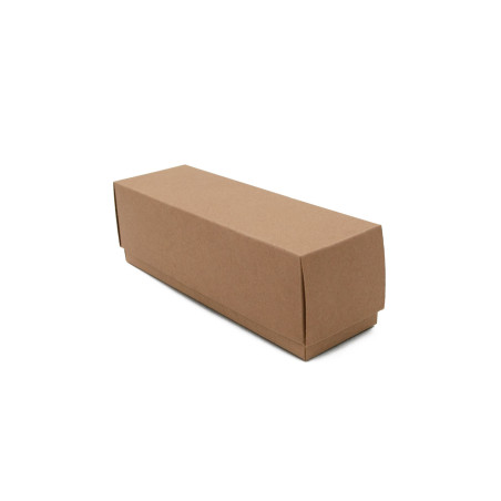 Long Black Bottom-Lid Cardboard Box for Cookies