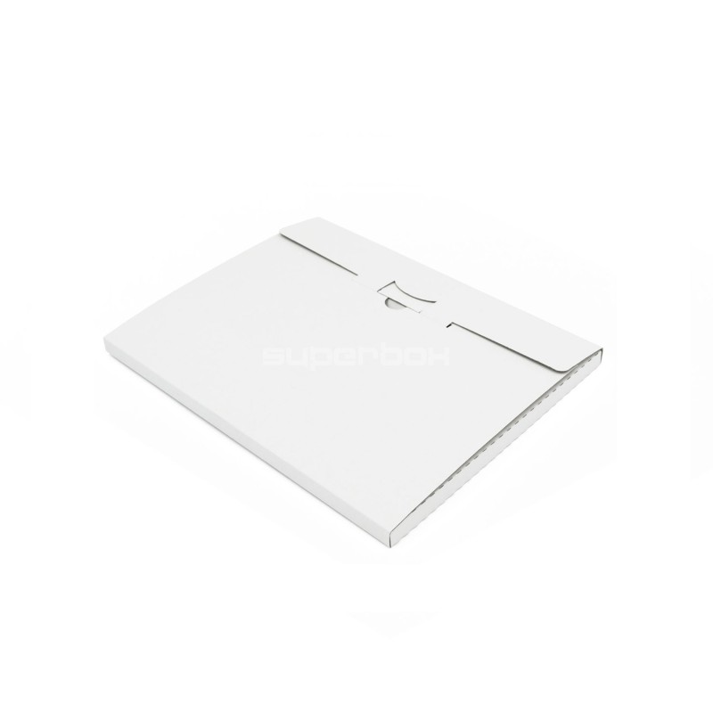 White A4 Corrugated Envelope of Height 1.2 cm