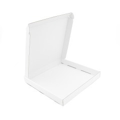 White Square Very Low hight Cardboard Box for T-shirts