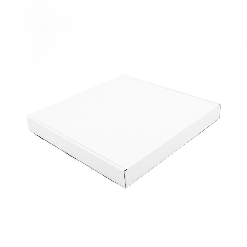 White Square Very Low hight Cardboard Box for T-shirts