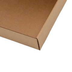 Natural Brown Cardboard Oblong Box